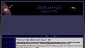 What Gisinternals.com website looked like in 2023 (1 year ago)