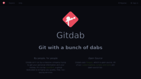 What Gitdab.com website looked like in 2023 (1 year ago)