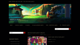 What Gametricksandtips.com website looked like in 2023 (1 year ago)