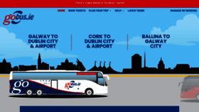 What Gobus.ie website looked like in 2023 (1 year ago)