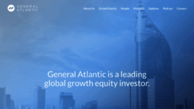 What Generalatlantic.com website looked like in 2023 (1 year ago)