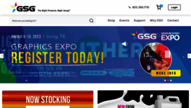 What Gogsg.com website looked like in 2023 (1 year ago)