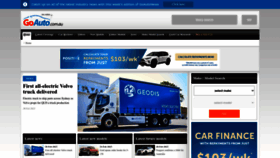 What Goauto.com.au website looked like in 2023 (1 year ago)