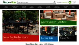 What Garden4less.co.uk website looked like in 2023 (1 year ago)