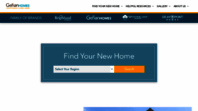 What Gehanhomes.com website looked like in 2023 (1 year ago)