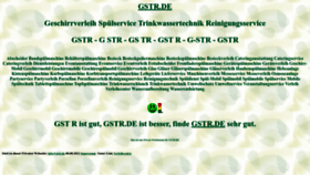 What Gstr.de website looked like in 2023 (2 years ago)