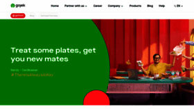 What Gofood.link website looked like in 2023 (1 year ago)
