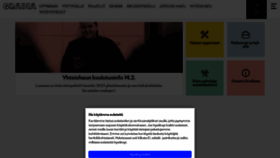 What Gradia.fi website looked like in 2023 (1 year ago)