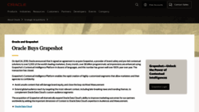 What Grapeshot.co.uk website looked like in 2023 (1 year ago)