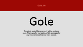 What Gole.life website looked like in 2023 (1 year ago)