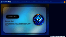 What Geometrydash-free.com website looked like in 2023 (1 year ago)