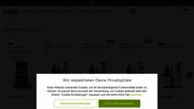 What Greenist.de website looked like in 2023 (1 year ago)