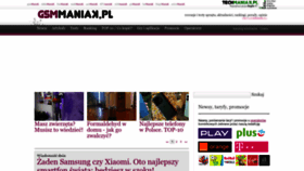 What Gsmmaniak.pl website looked like in 2023 (2 years ago)