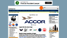 What Goodlogo.com website looked like in 2023 (1 year ago)