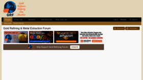 What Goldrefiningforum.com website looked like in 2023 (1 year ago)