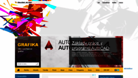 What Grafika.cz website looked like in 2023 (1 year ago)