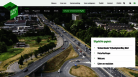 What Groningenbereikbaar.nl website looked like in 2023 (1 year ago)