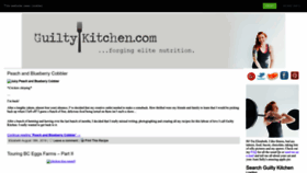 What Guiltykitchen.com website looked like in 2023 (1 year ago)