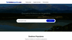What Guiahoteleraargentina.com website looked like in 2023 (1 year ago)