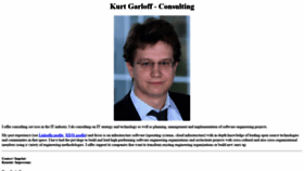 What Garloff.de website looked like in 2023 (1 year ago)