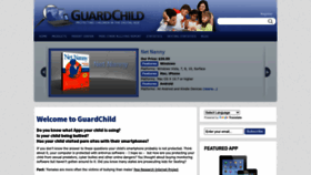 What Guardchild.com website looked like in 2023 (1 year ago)