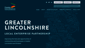 What Greaterlincolnshirelep.co.uk website looked like in 2023 (1 year ago)