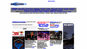 What Ganz-muenchen.de website looked like in 2023 (1 year ago)