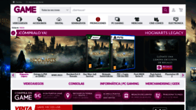What Game.es website looked like in 2023 (1 year ago)