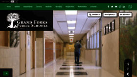 What Gfschools.org website looked like in 2023 (1 year ago)