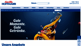 What Getraenke-hoffmann.de website looked like in 2023 (1 year ago)