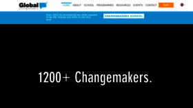 What Global-changemakers.net website looked like in 2023 (1 year ago)