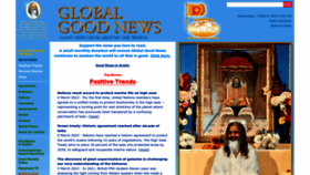 What Globalgoodnews.com website looked like in 2023 (1 year ago)