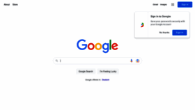 What Google.li website looked like in 2023 (1 year ago)
