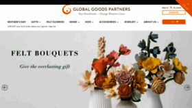 What Globalgoodspartners.org website looked like in 2023 (1 year ago)
