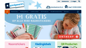What Goedgemerkt.nl website looked like in 2023 (1 year ago)