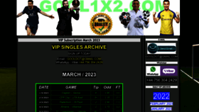 What Gool1x2.com website looked like in 2023 (1 year ago)