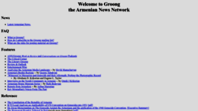 What Groong.com website looked like in 2023 (1 year ago)