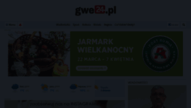 What Gwe24.pl website looked like in 2023 (1 year ago)
