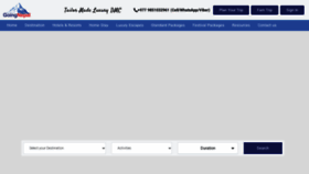 What Goingnepal.com website looked like in 2023 (1 year ago)