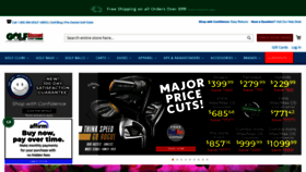 What Golfdiscount.com website looked like in 2023 (1 year ago)