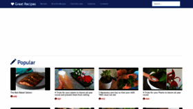 What Greatrecipes.xyz website looked like in 2023 (1 year ago)