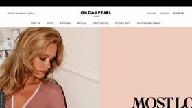 What Gildapearl.co.uk website looked like in 2023 (1 year ago)