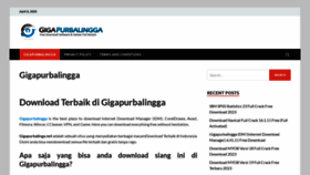 What Gigapurbalinga.net website looked like in 2023 (1 year ago)