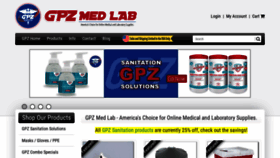 What Gpzmedlab.com website looked like in 2023 (1 year ago)