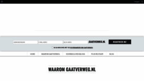 What Gaatverweg.nl website looked like in 2023 (1 year ago)