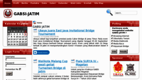 What Gabsijatim.or.id website looked like in 2011 (13 years ago)
