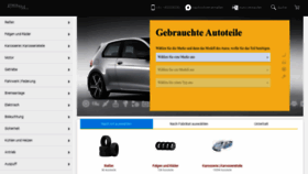 What Gebrauchteautoteilelager.de website looked like in 2023 (1 year ago)