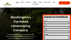 What Guillermoslandscaping.com website looked like in 2023 (1 year ago)