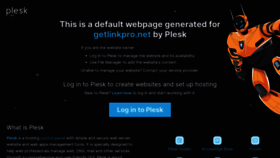 What Getlinkpro.net website looked like in 2023 (1 year ago)