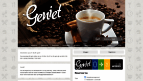 What Genietindeweerd.nl website looked like in 2023 (This year)